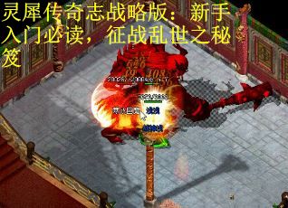 灵犀传奇志战略版：新手入门必读，征战乱世之秘笈