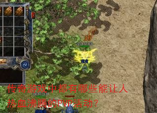 ������Ϸ�ж�����Щ��������Ѫ���ڵ�PVP���