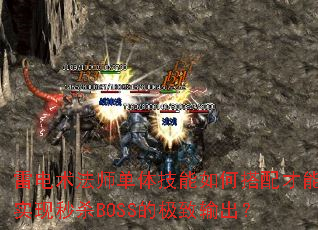 �׵�����ʦ���弼����δ������ʵ����ɱBOSS�ļ��������