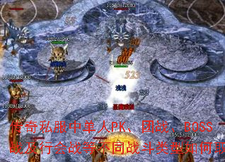 ����˽���е���PK����ս��BOSSս���л�ս�Ȳ�ͬս���������ȡʤ��
