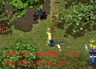 传奇之路,难关重重:如何突破冰雪之城玄冥二老? 传奇之路,难关重重:如何突破冰雪之城玄冥二老?