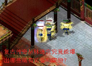 复古传奇丛林迷宫究竟能爆出哪些稀有装备和宝物? 复古传奇丛林迷宫究竟能爆出哪些稀有装备和宝物?