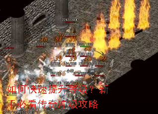 如何快速提升等级?新手必看传奇冲级攻略 如何快速提升等级?新手必看传奇冲级攻略