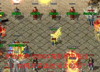 ԭʼ�����BOSS����Щʵ�ü��ɣ���θ�Ч����ǿ��BOSS��