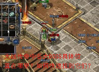 ��ս�����и���BOSS����λ���������ο����ҵ����ǣ�
