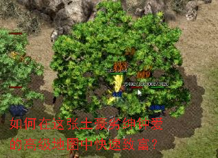 如何在这张土豪劣绅钟爱的高级地图中快速致富? 如何在这张土豪劣绅钟爱的高级地图中快速致富?