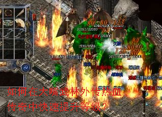 如何在大嘴武林外传热血传奇中快速提升等级? 如何在大嘴武林外传热血传奇中快速提升等级?