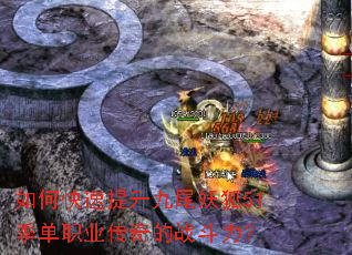 如何快速提升九尾妖狐51季单职业传奇的战斗力? 如何快速提升九尾妖狐51季单职业传奇的战斗力?
