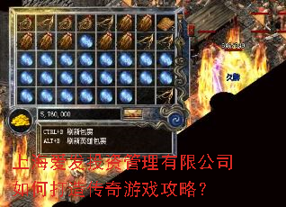 上海爱发投资管理有限公司如何打造传奇游戏攻略? 上海爱发投资管理有限公司如何打造传奇游戏攻略?