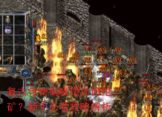 复古传奇鹤嘴锄如何挖矿?新手必看攻略解析 复古传奇鹤嘴锄如何挖矿?新手必看攻略解析